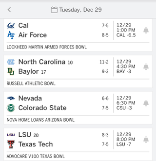 Illustration for article titled Saturday College Football Thread: BOWL Edition